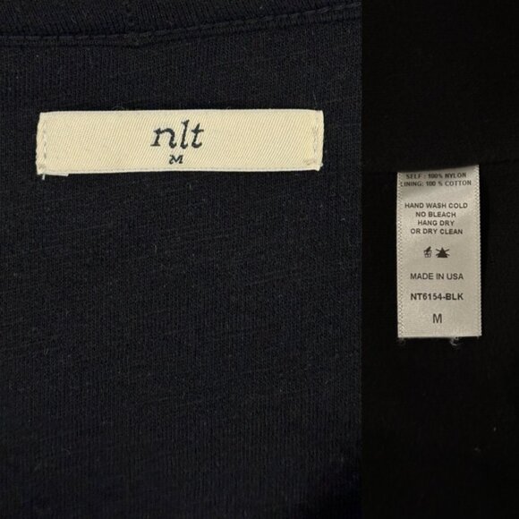 NLT Nubi Boxy Oversized Quilted Bubble Sleeve Jacket (Black) - Picture 15 of 16